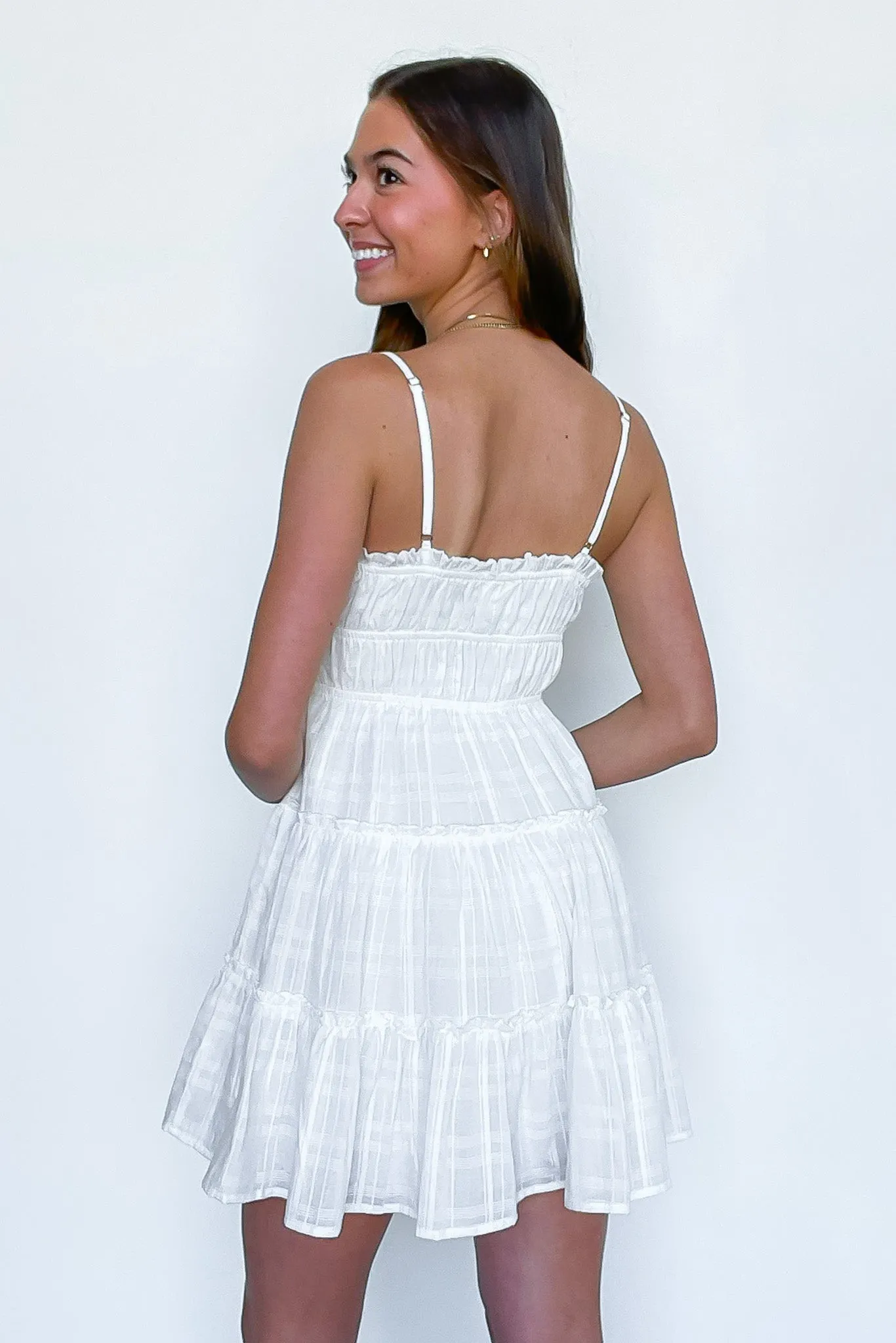 Adrienne Tiered Ruffle Dress