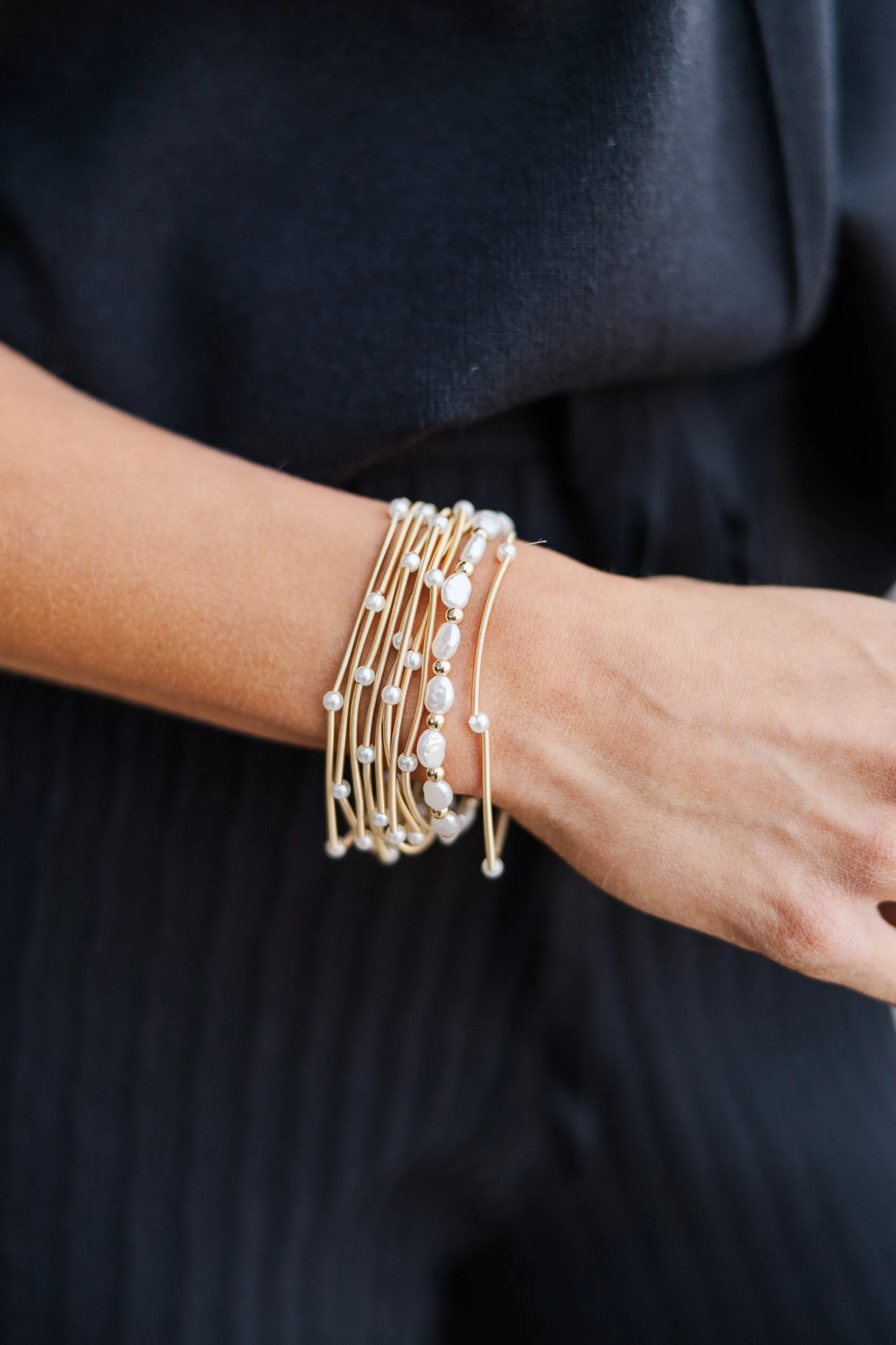 All In Time Gold Bracelet