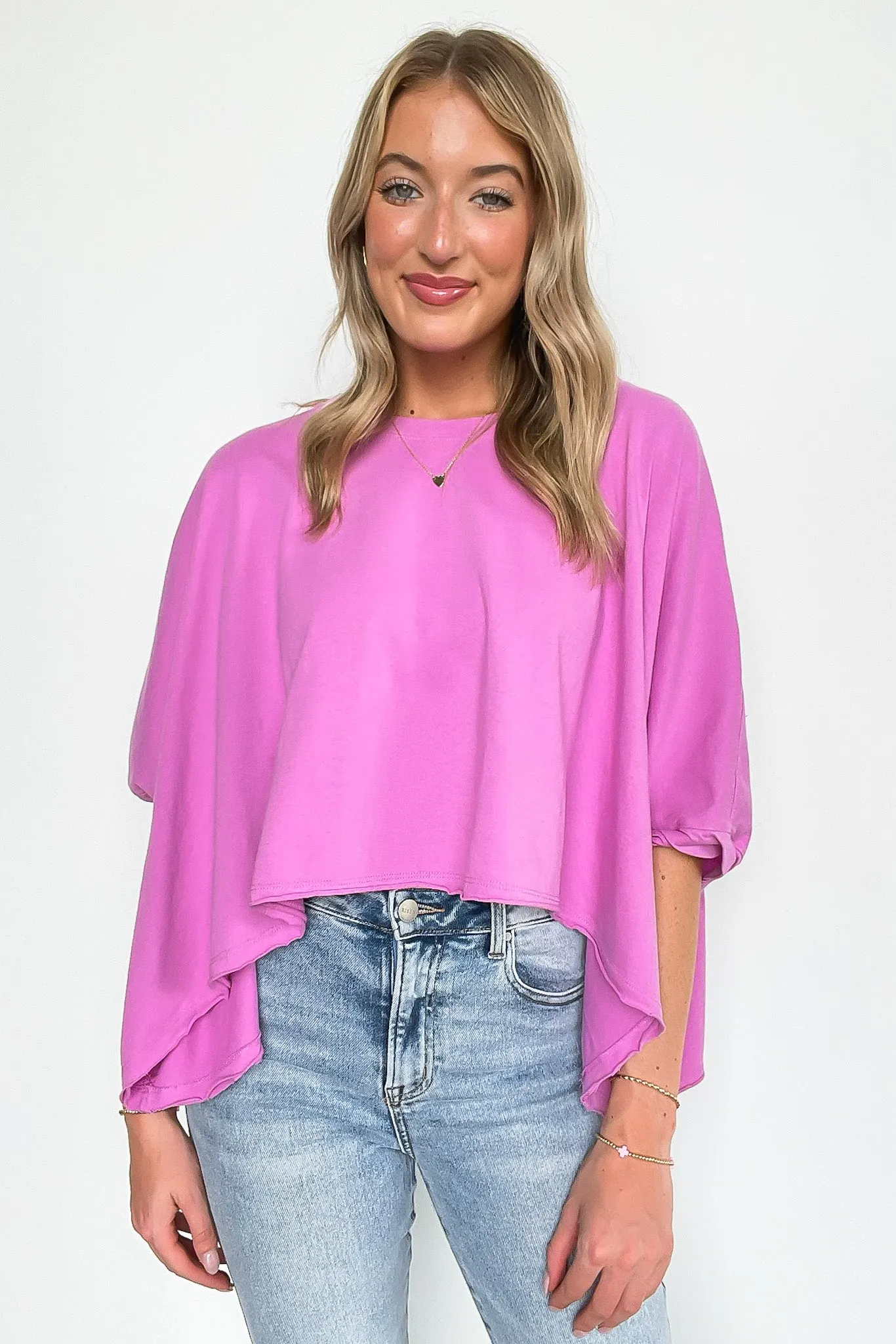 Almina Oversized Boxy Top