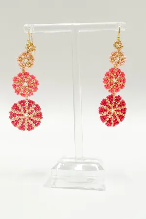Ambrah Beaded Drop Earrings - FINAL SALE
