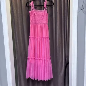 &Merci Tiered Tie Shoulder DRESSES M