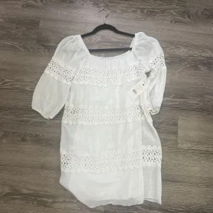 Bailey 44 NWT Lace Strips DRESSES M