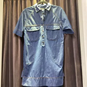 Banana Republic Denim Front Pock DRESSES XS