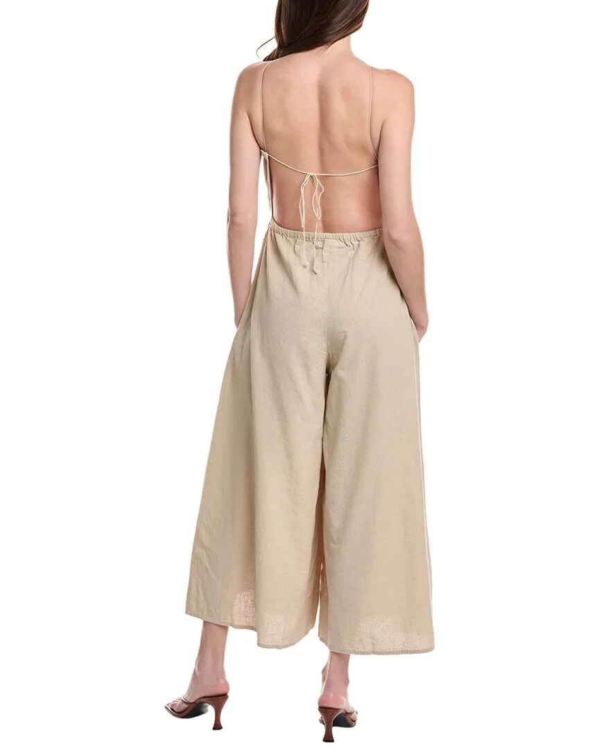 BEACH LIFE Open Back Jumpsuit