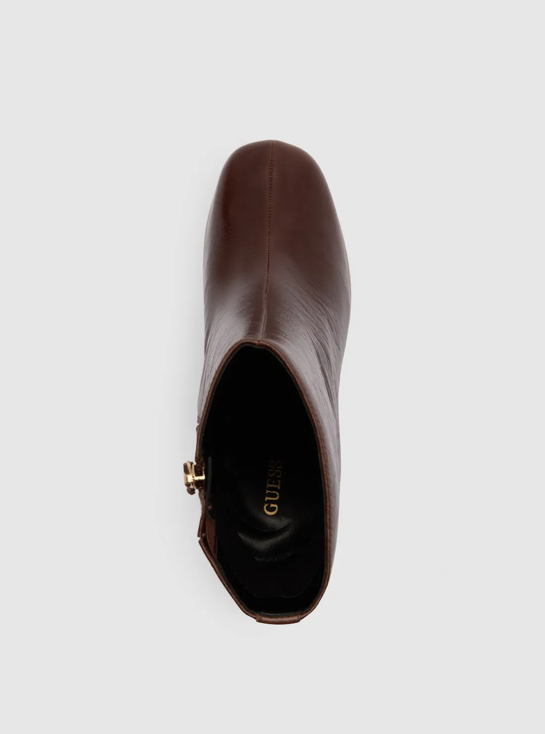 Brown Danca Chunky Boots. Guess