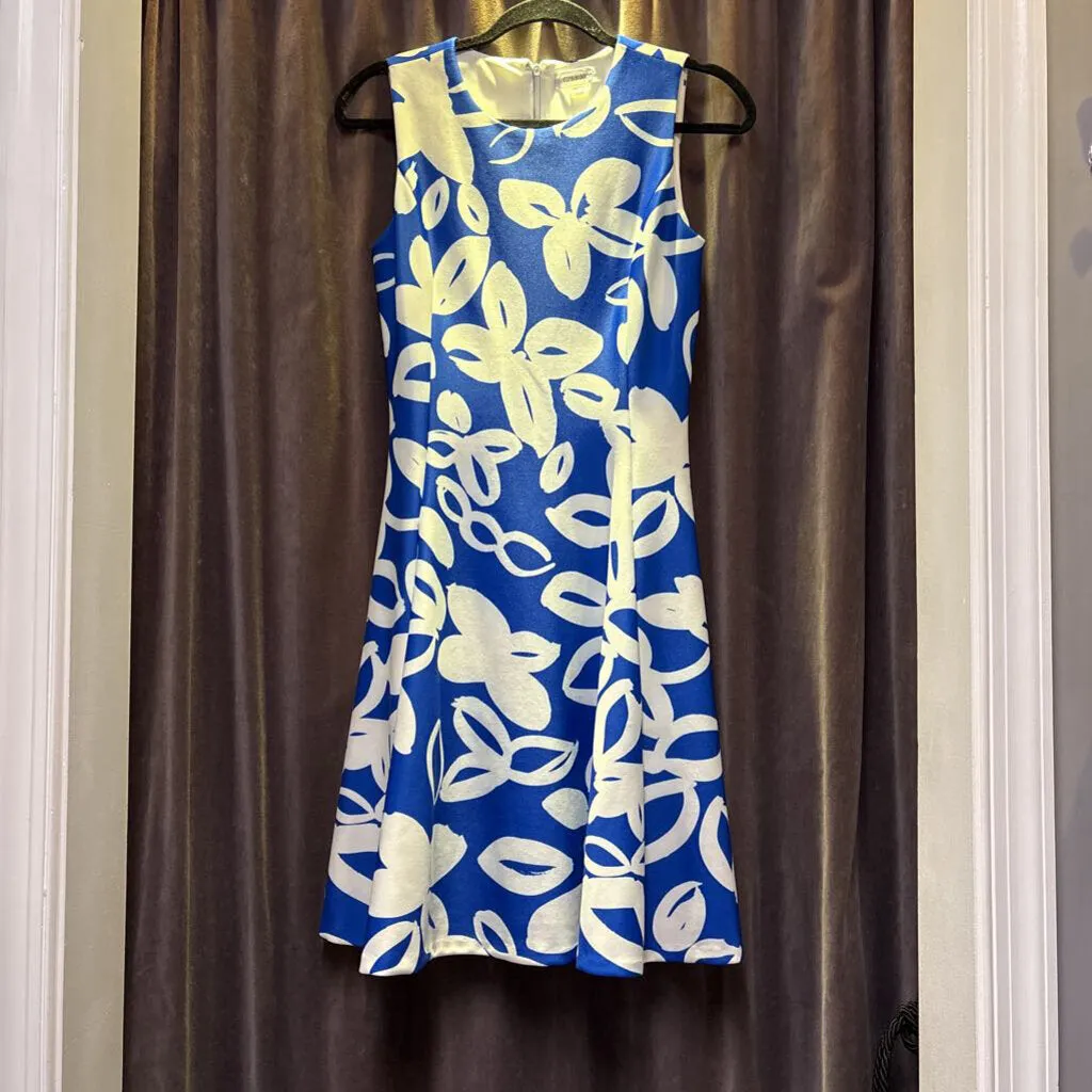 Calvin Klein Floral Print Sleeveless DRESSES S