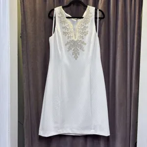 Cappagallo NWT Embroid Textured DRESSES 14