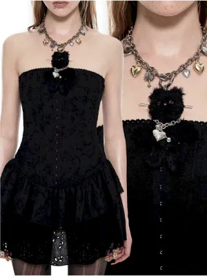 Cat Accessories Bag Pendant Charm Waist Chain Necklace【s0000009438】