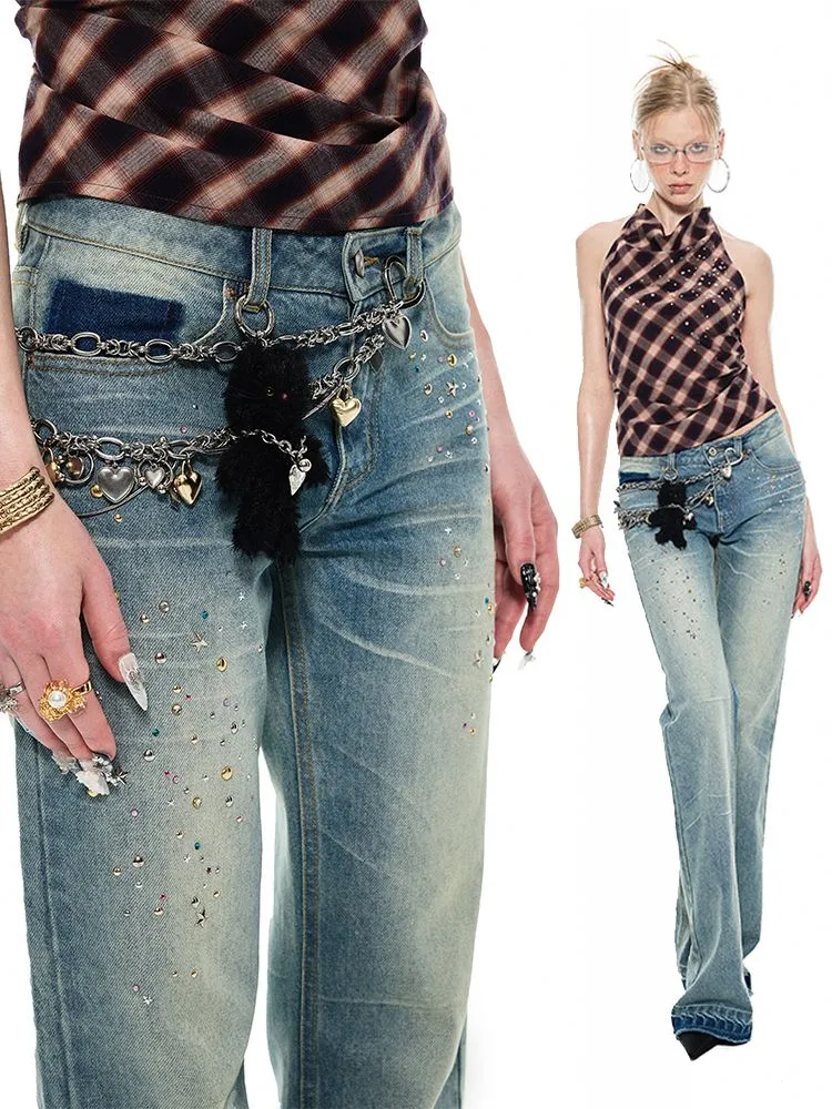 Cat Accessories Bag Pendant Charm Waist Chain Necklace【s0000009438】