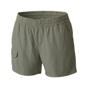 Columbia Women Green Omni-Wick Silver Ridge Pull On Shorts