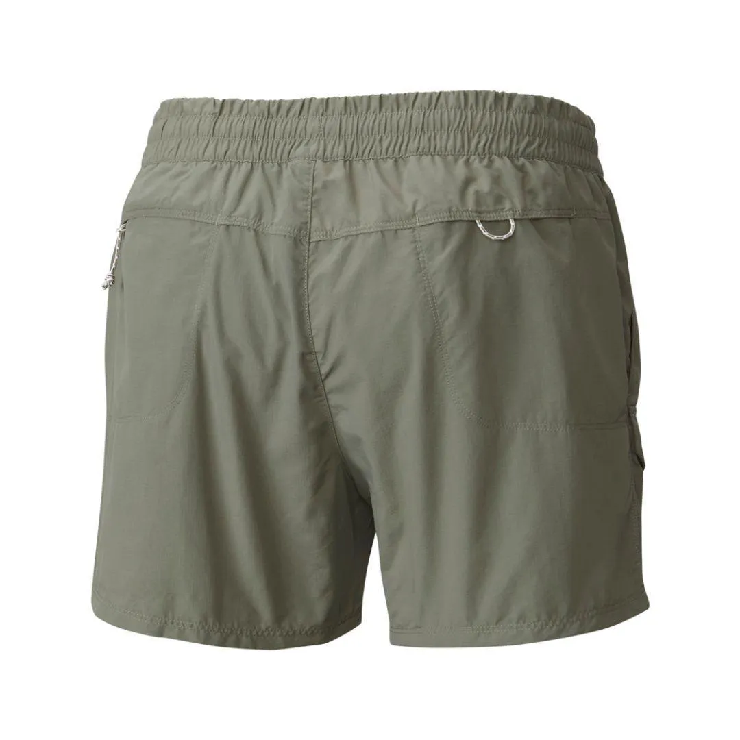 Columbia Women Green Omni-Wick Silver Ridge Pull On Shorts