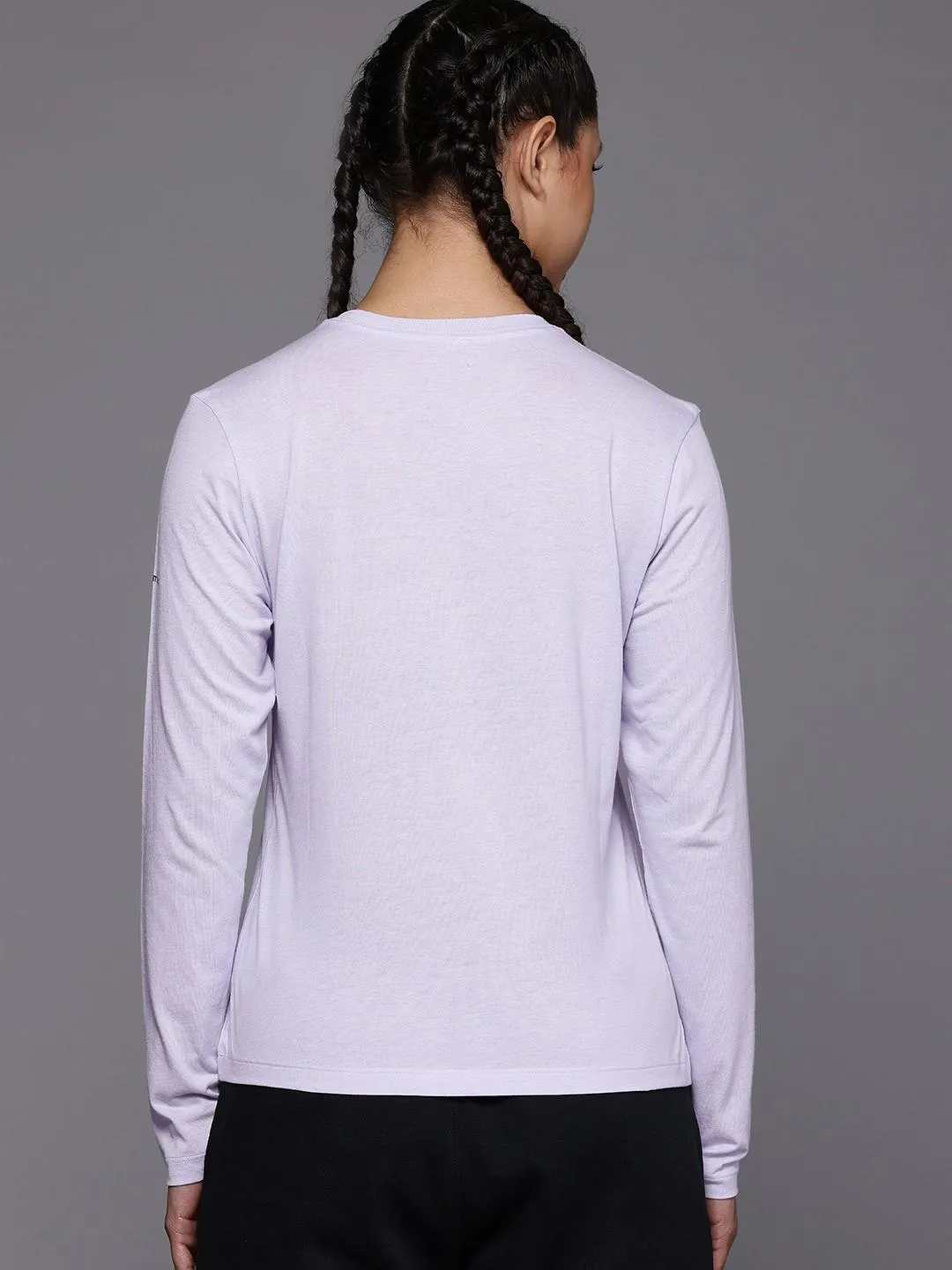 Columbia Women Purple Trek Relaxed Tshirt