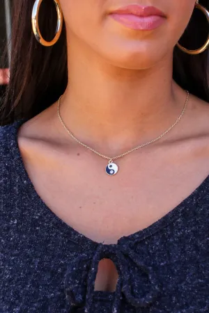 Complete Balance Yin Yang Charm Necklace