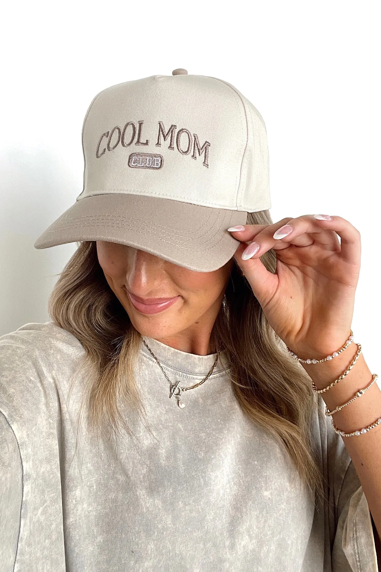 COOL MOM CLUB Embroidered Hat