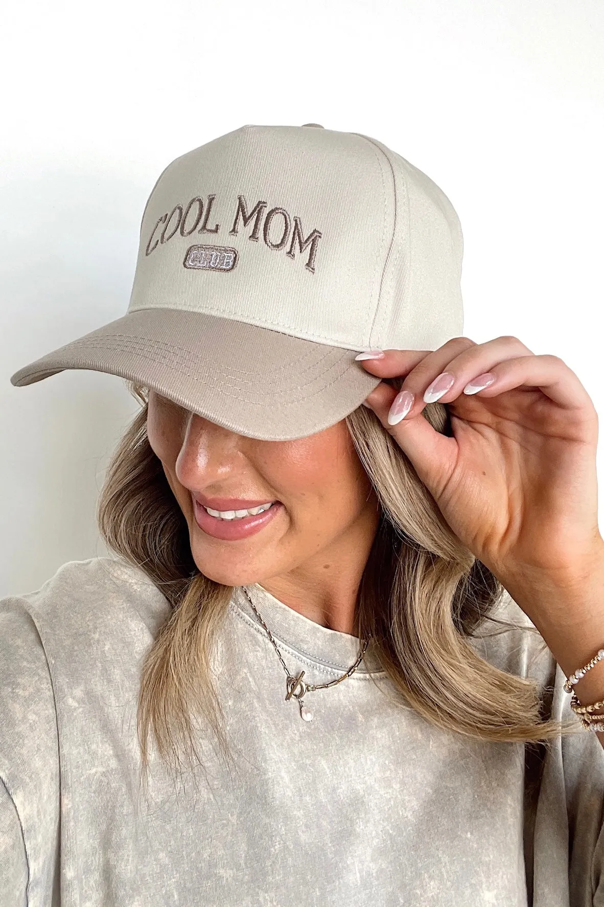 COOL MOM CLUB Embroidered Hat
