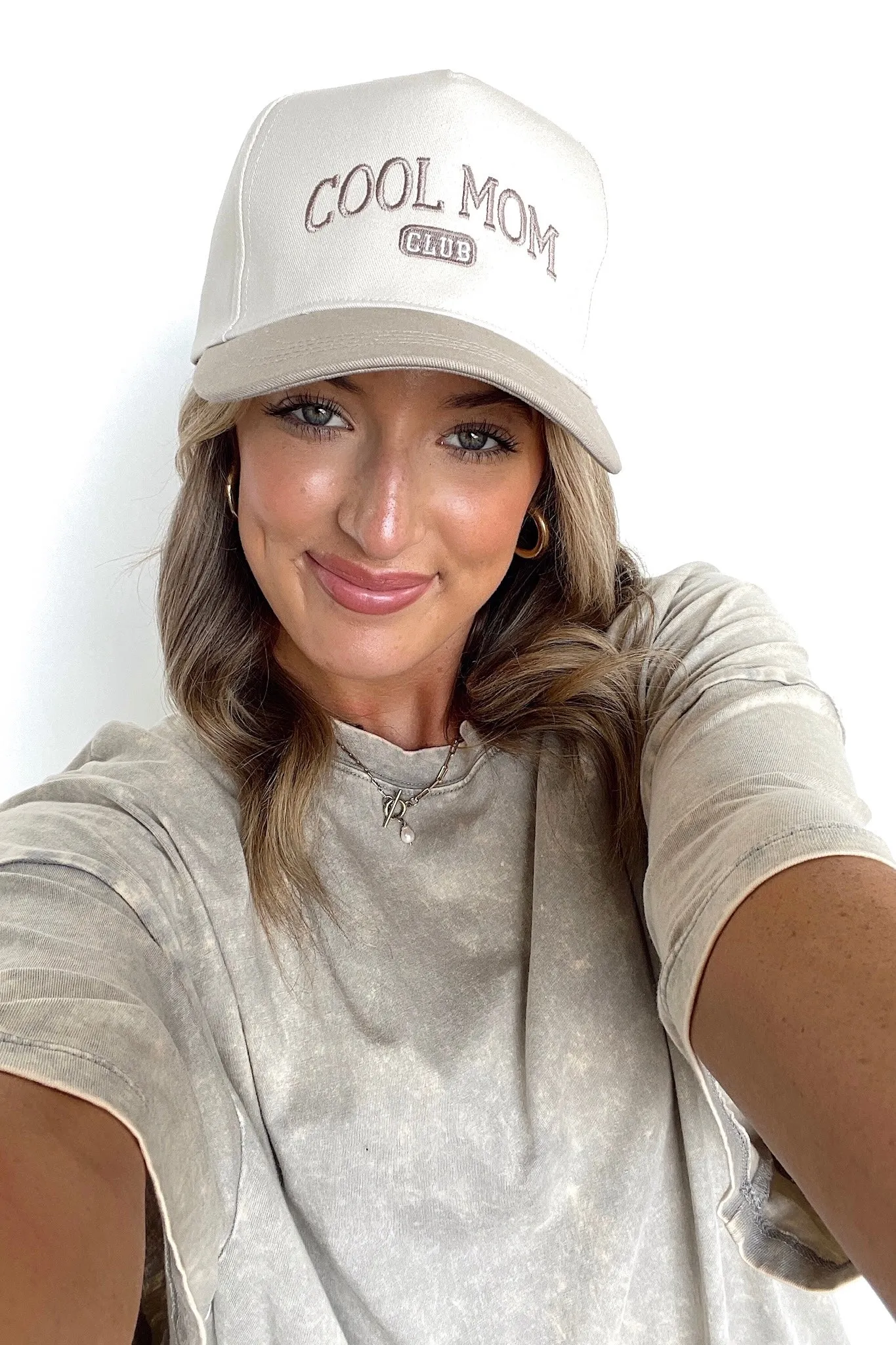 COOL MOM CLUB Embroidered Hat