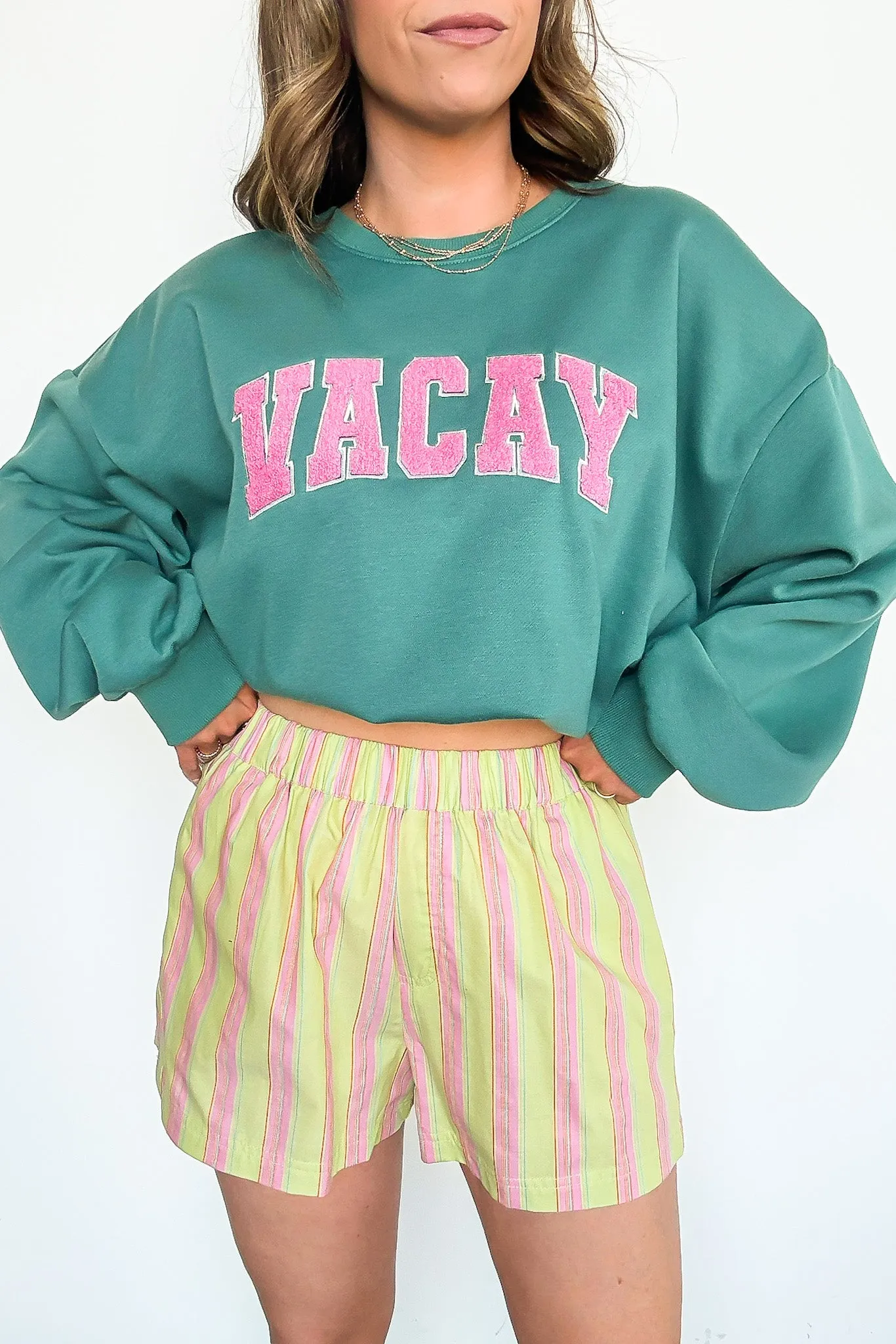 Coreen Striped Shorts