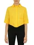 Cropped Corseted Shirt
