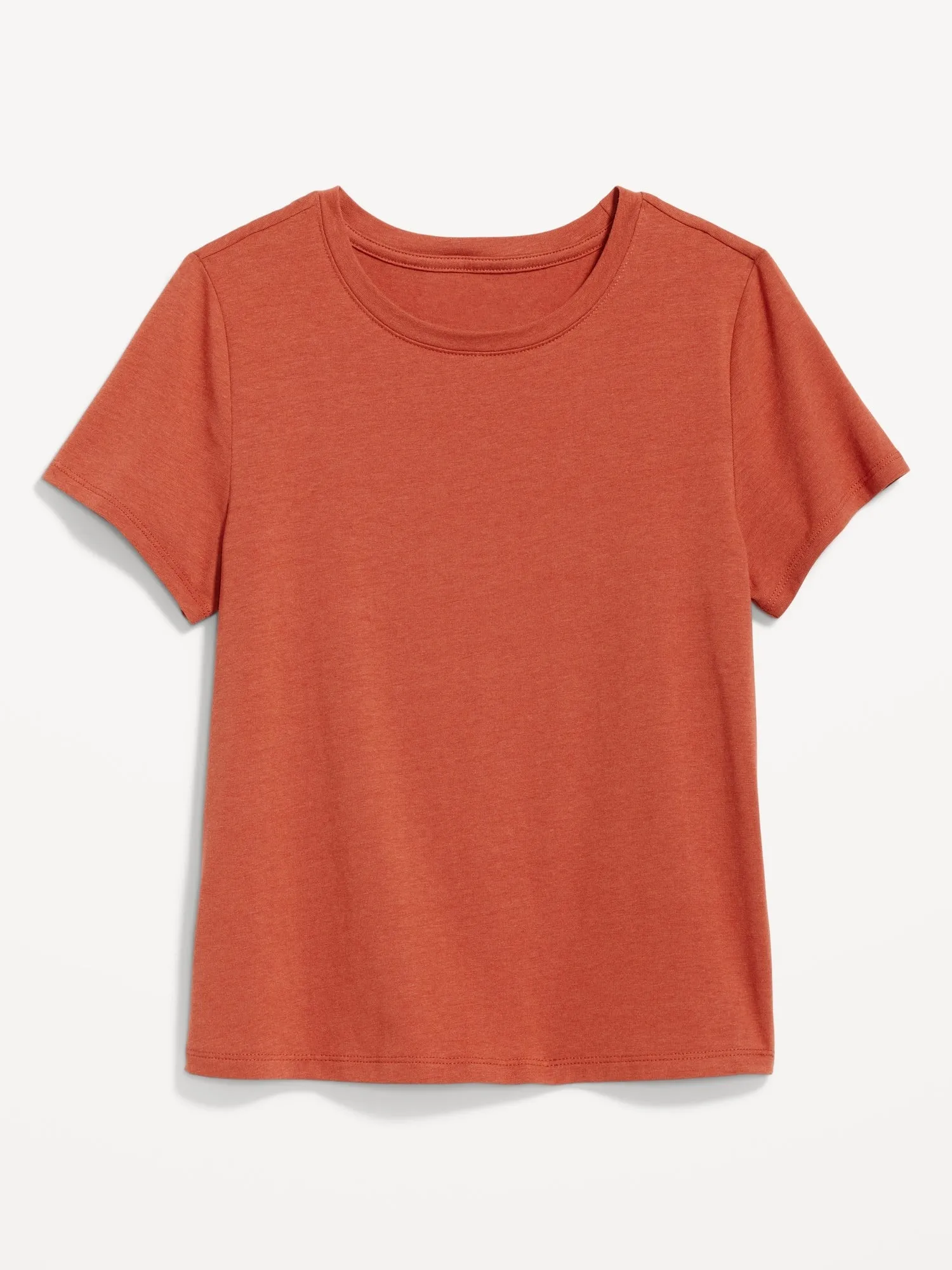 Cropped Slim-Fit T-Shirt for Women