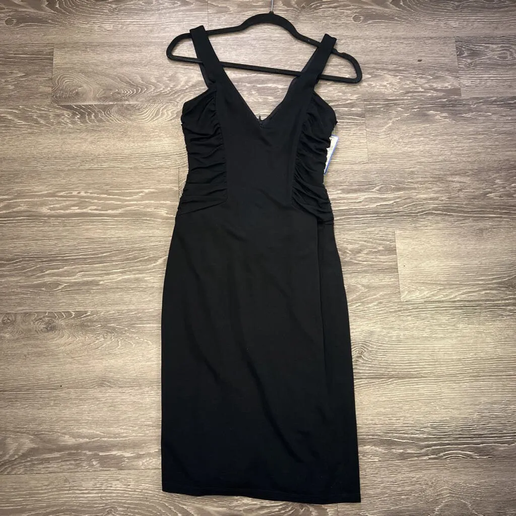 David Meister Sleeveless Deep Vneck DRESSES 6
