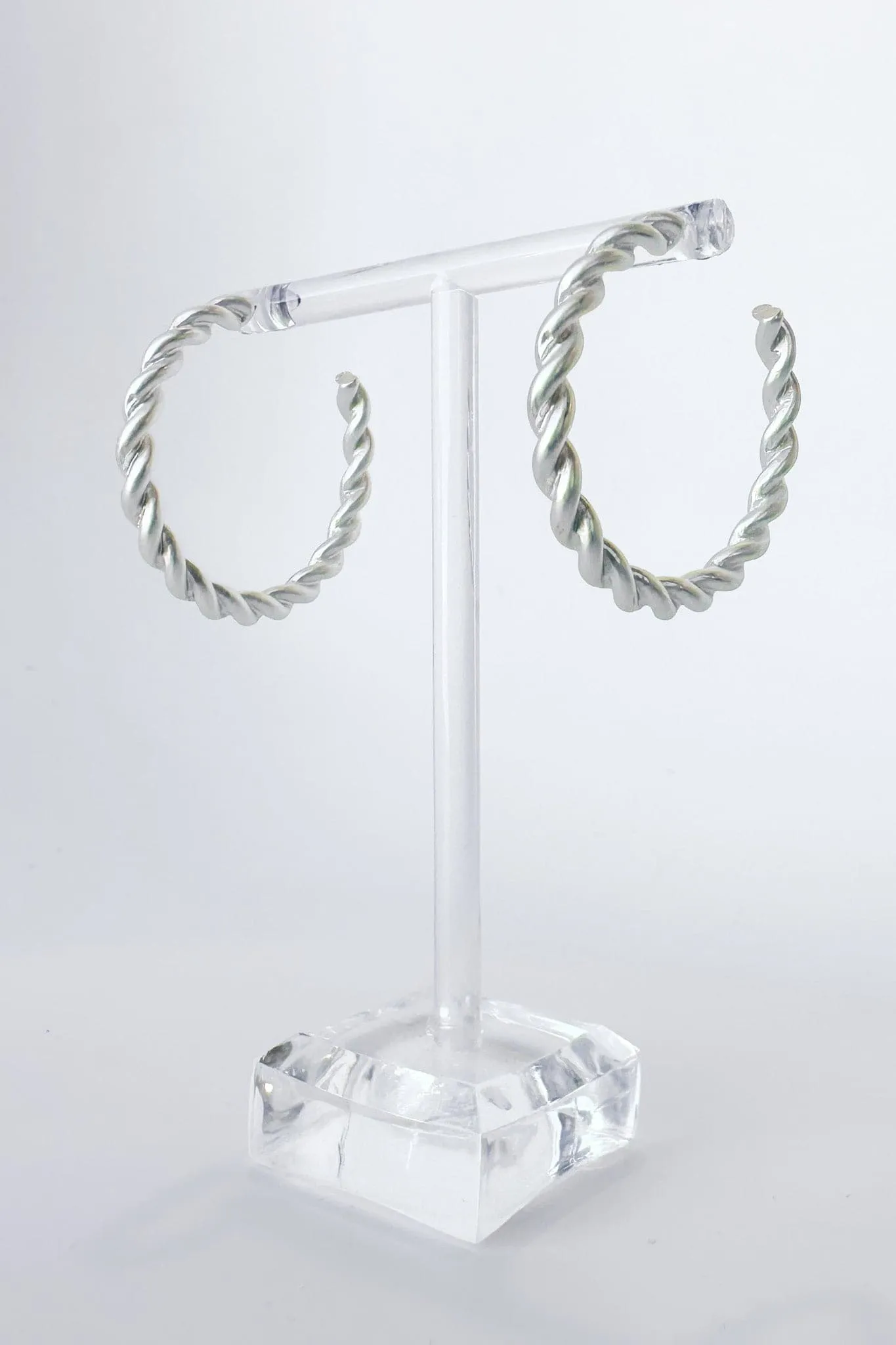 Daylight Darling Twist Hoop Earrings