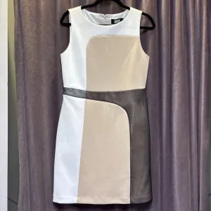 DKNY NWT Colorblock Slvlss DRESSES 8
