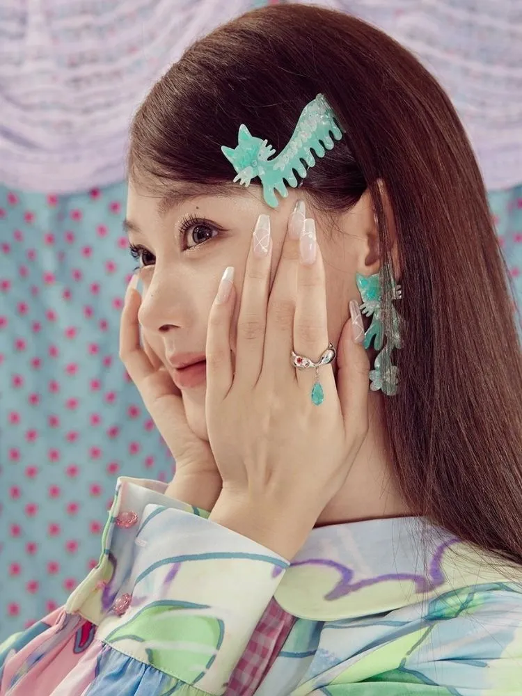 Dolphin Glass Cute Accessories【s0000003289】
