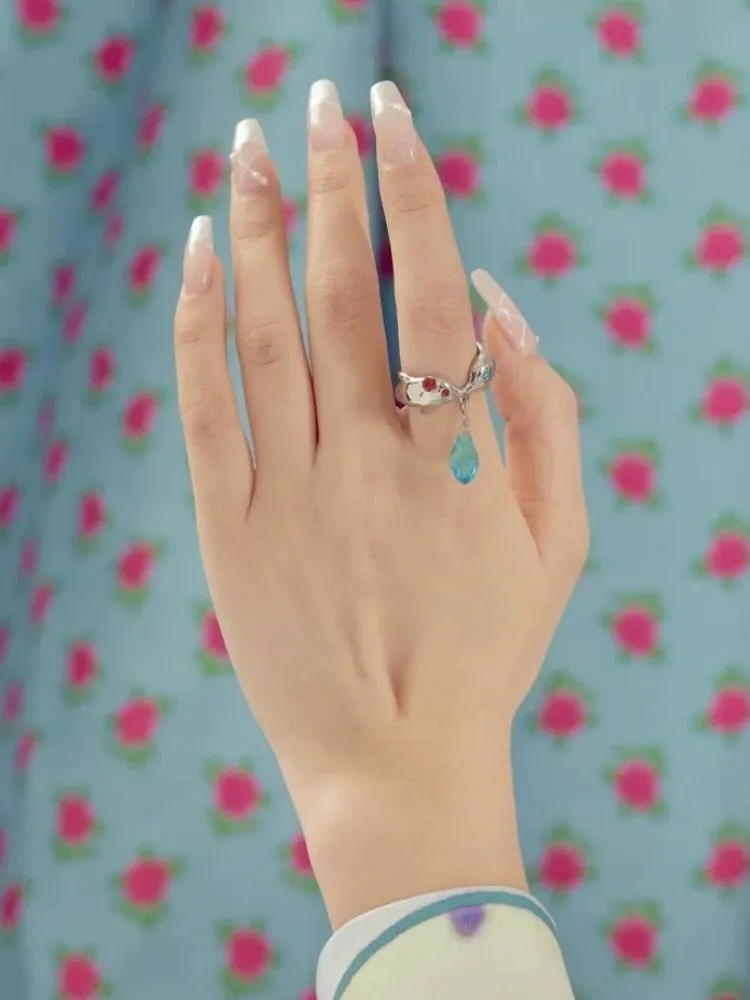 Dolphin Glass Cute Accessories【s0000003289】
