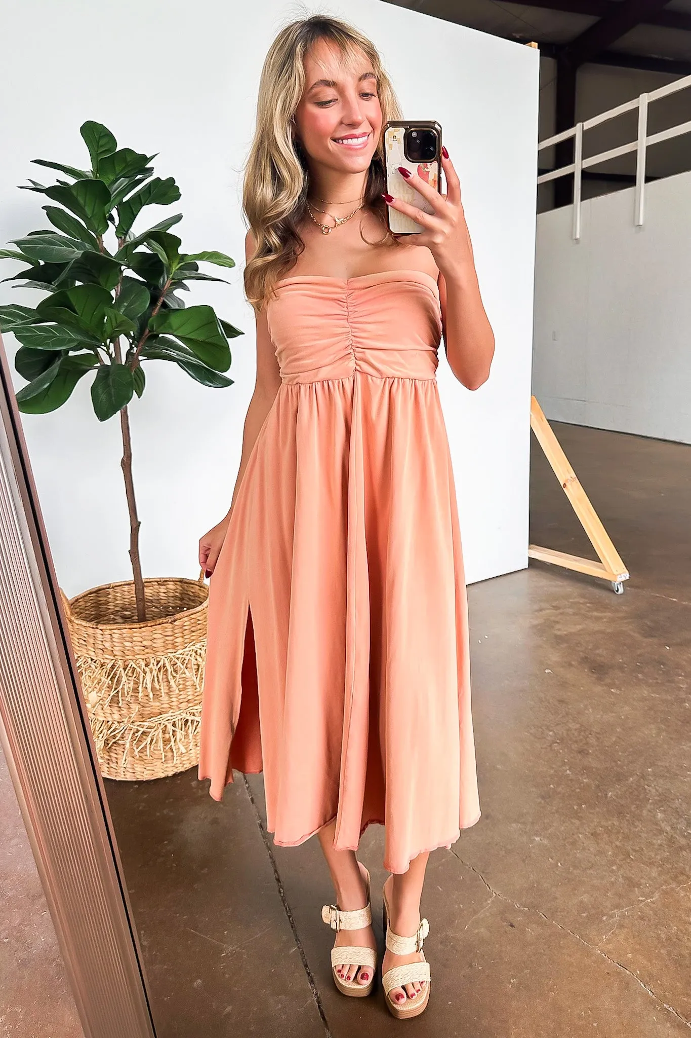 Effortless Comfort Convertible Mineral Washed Tube Dress