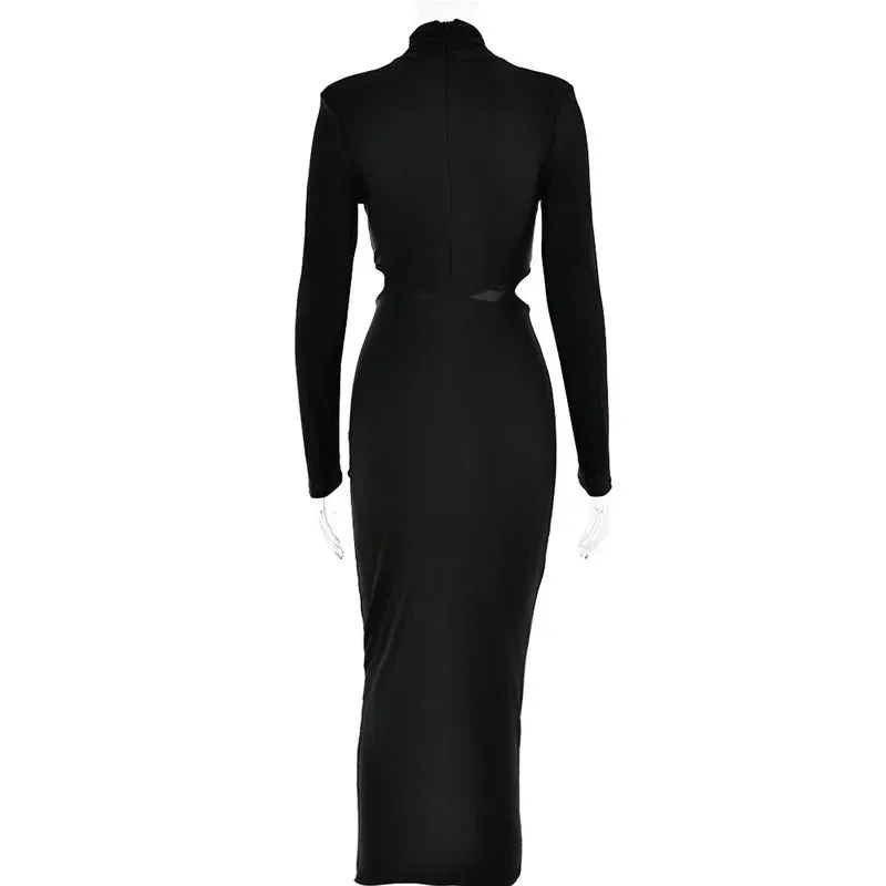 Elegant Longsleeve Bodycon Party Evening Dress Anna Kay Co