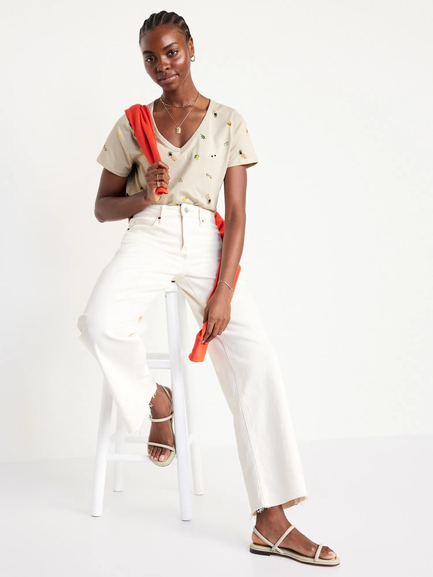 EveryWear V-Neck T-Shirt for Women