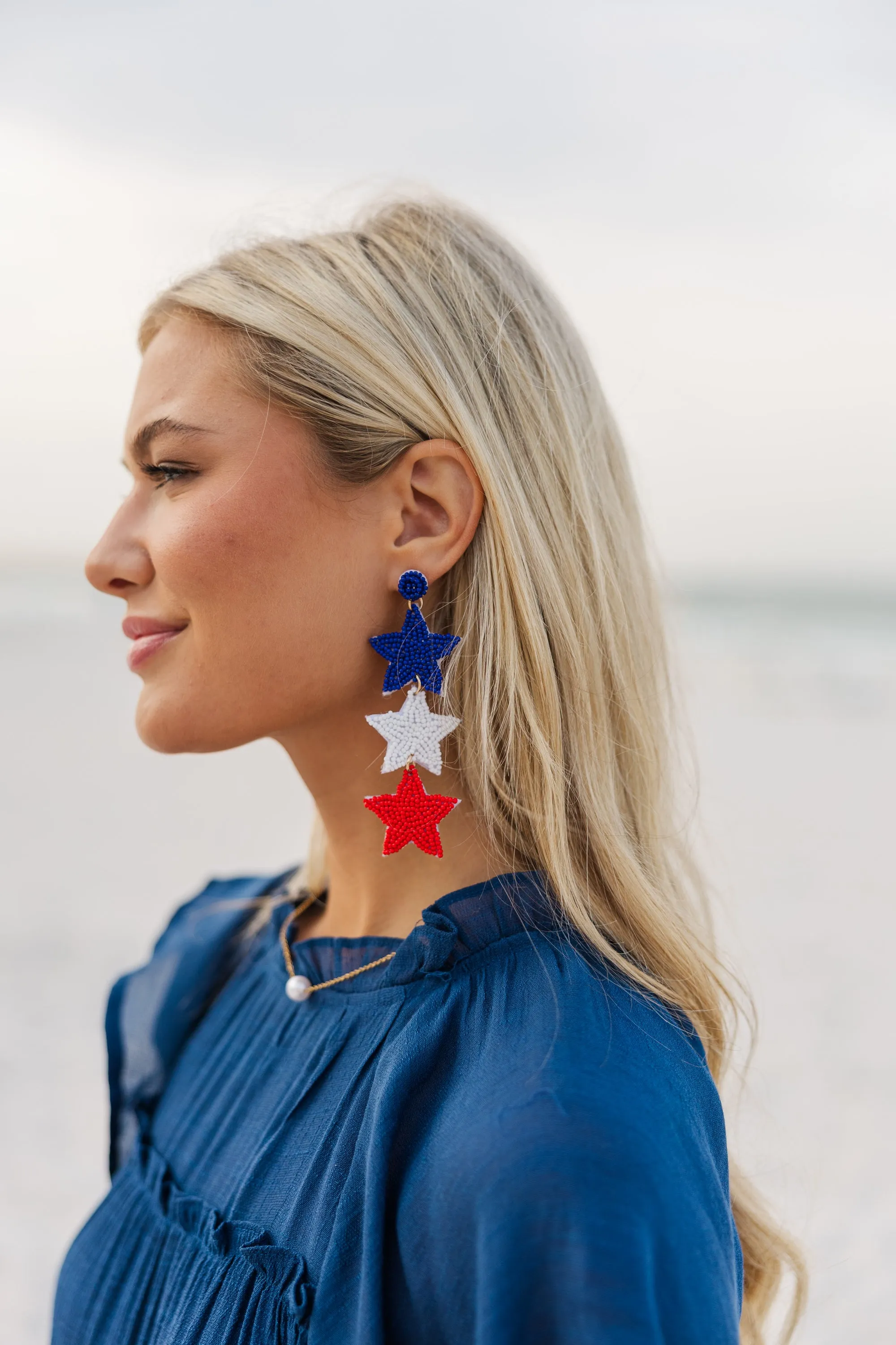 Firecracker Star Earrings