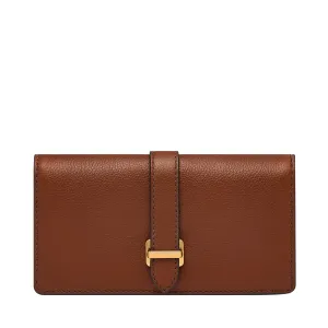 Fossil Women's Emery Leather Large Snap Bifold