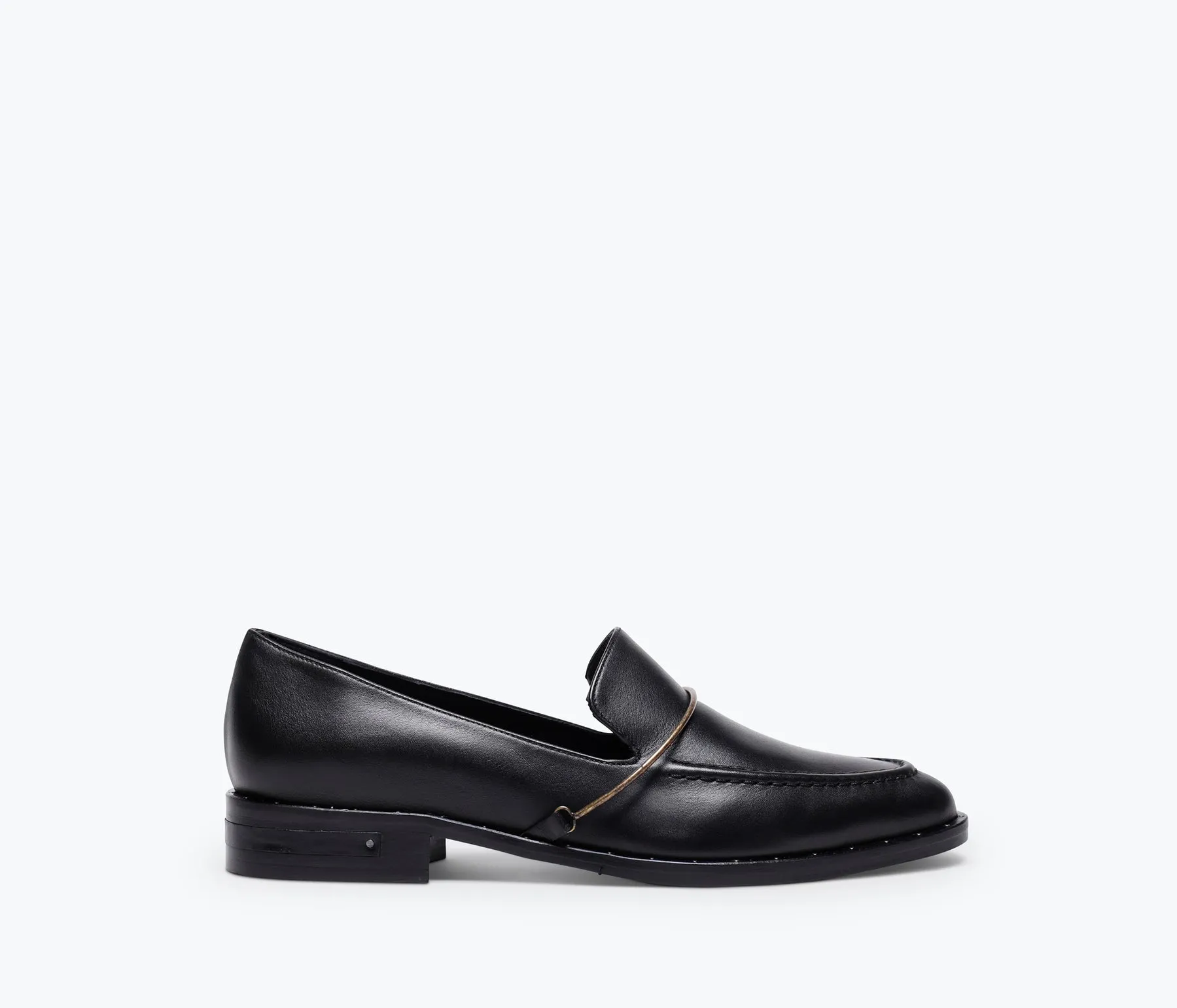 Freda Salvador Light Loafer: Black Calf
