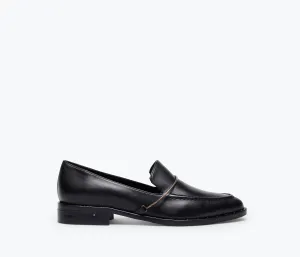 Freda Salvador Light Loafer: Black Calf