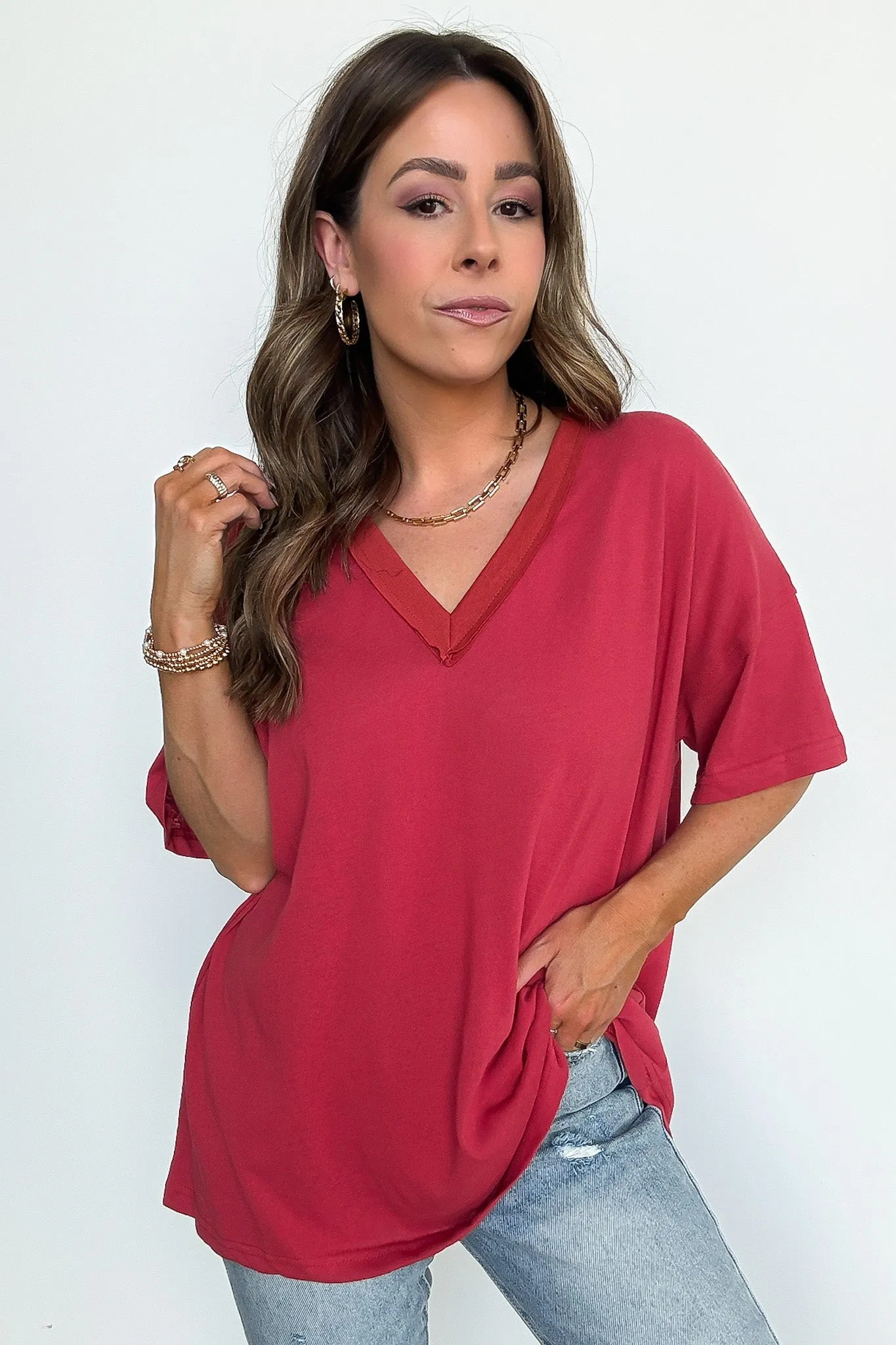 Free Spirit Stone Washed Tee