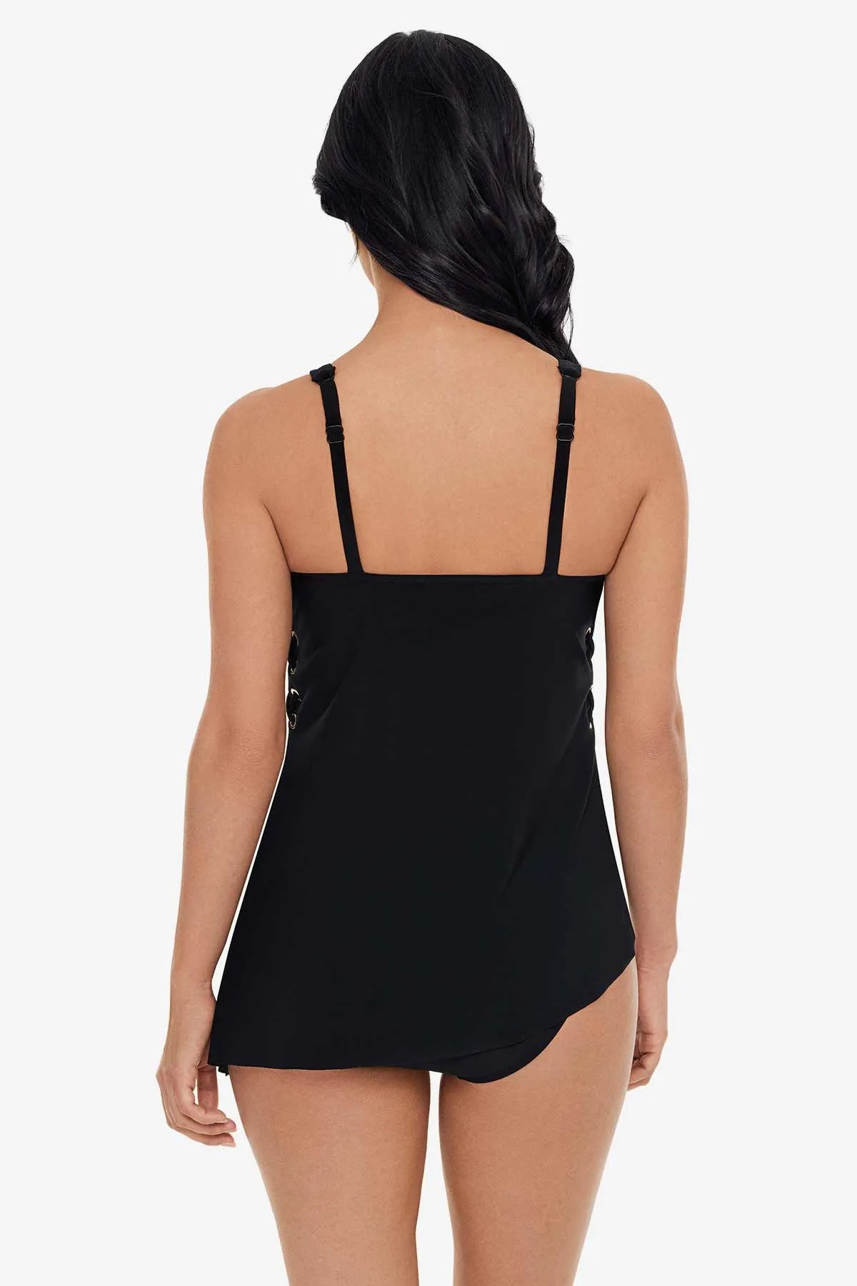 Gabriella Tankini Top in Hoops