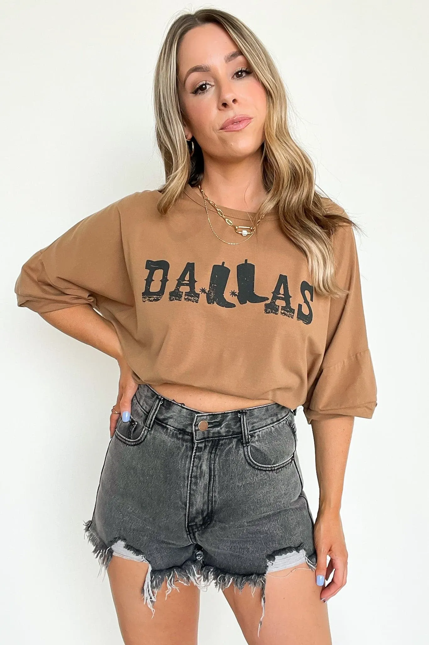 Glenford Distressed Denim Cutoff Shorts - FINAL SALE