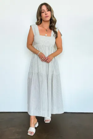 Going Places Striped Tiered Dress - BACK IN STOCK