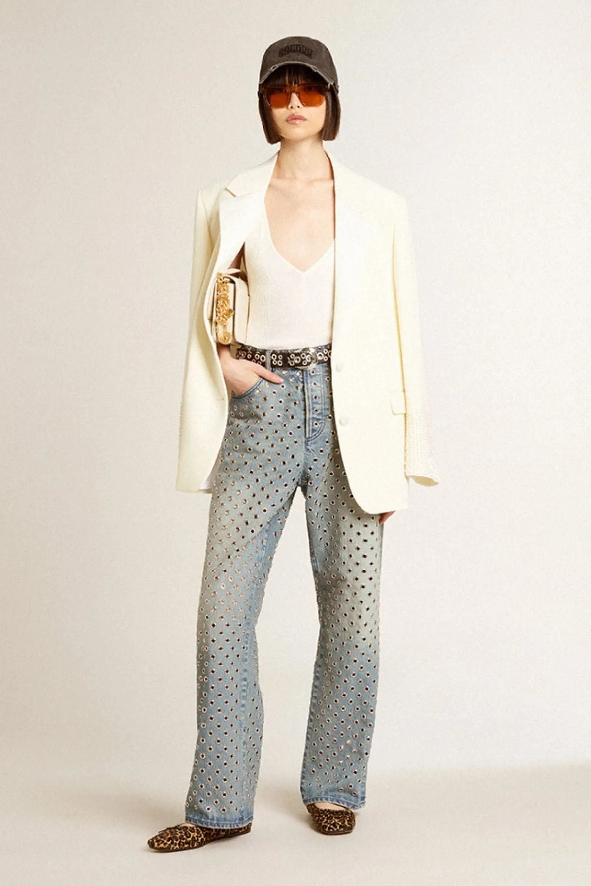 Golden Goose Amy Ballet Flat - Leopard GOLDEN GOOSE
