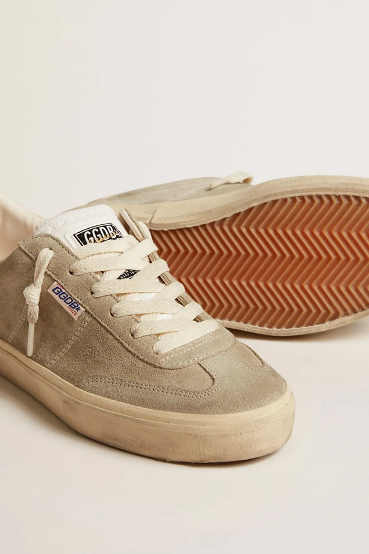 Golden Goose Soul Star Sneaker - Taupe/ Milk GOLDEN GOOSE