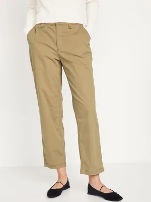 High-Waisted OGC Chino Pants for Women