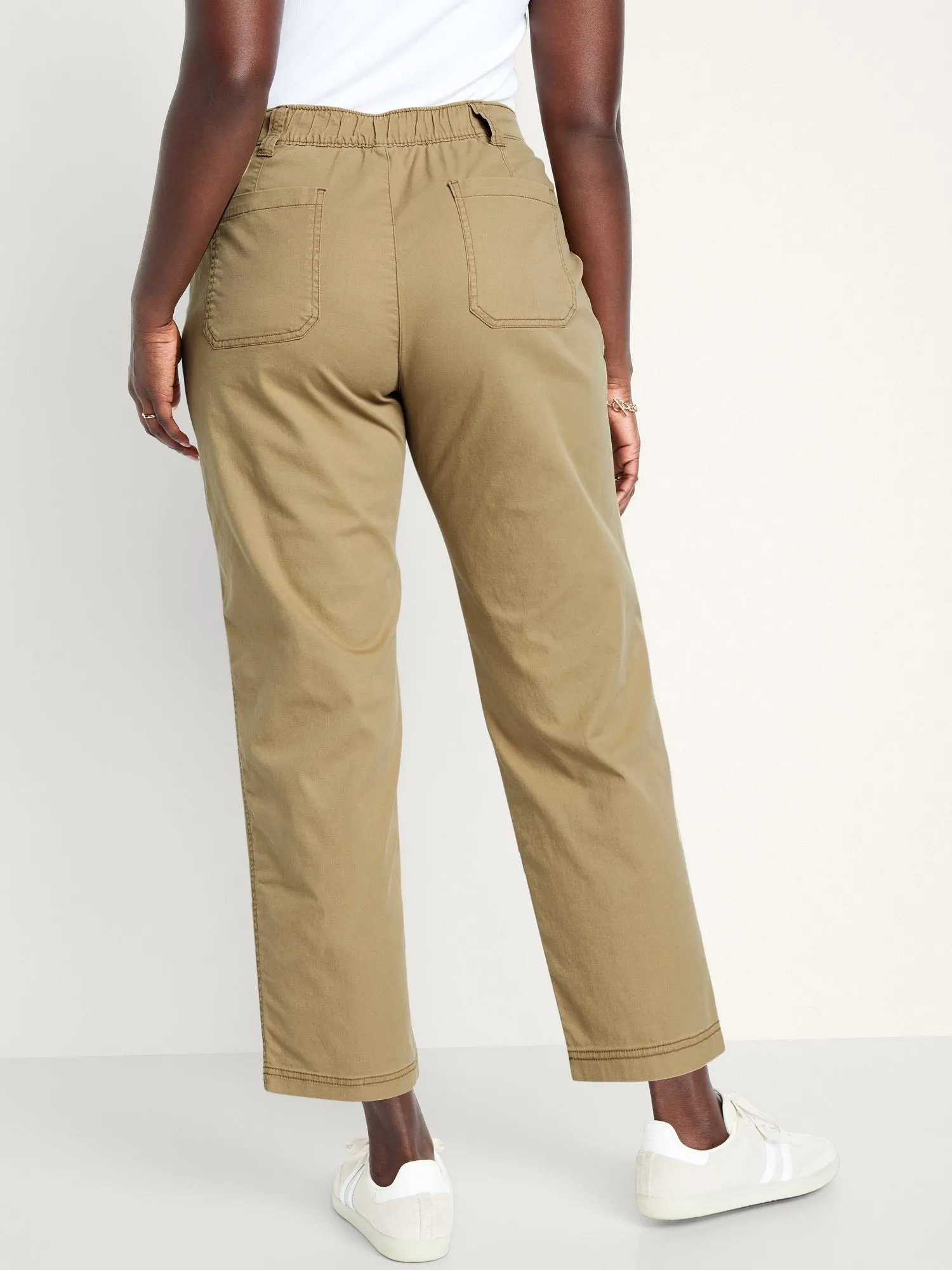 High-Waisted OGC Chino Pants for Women