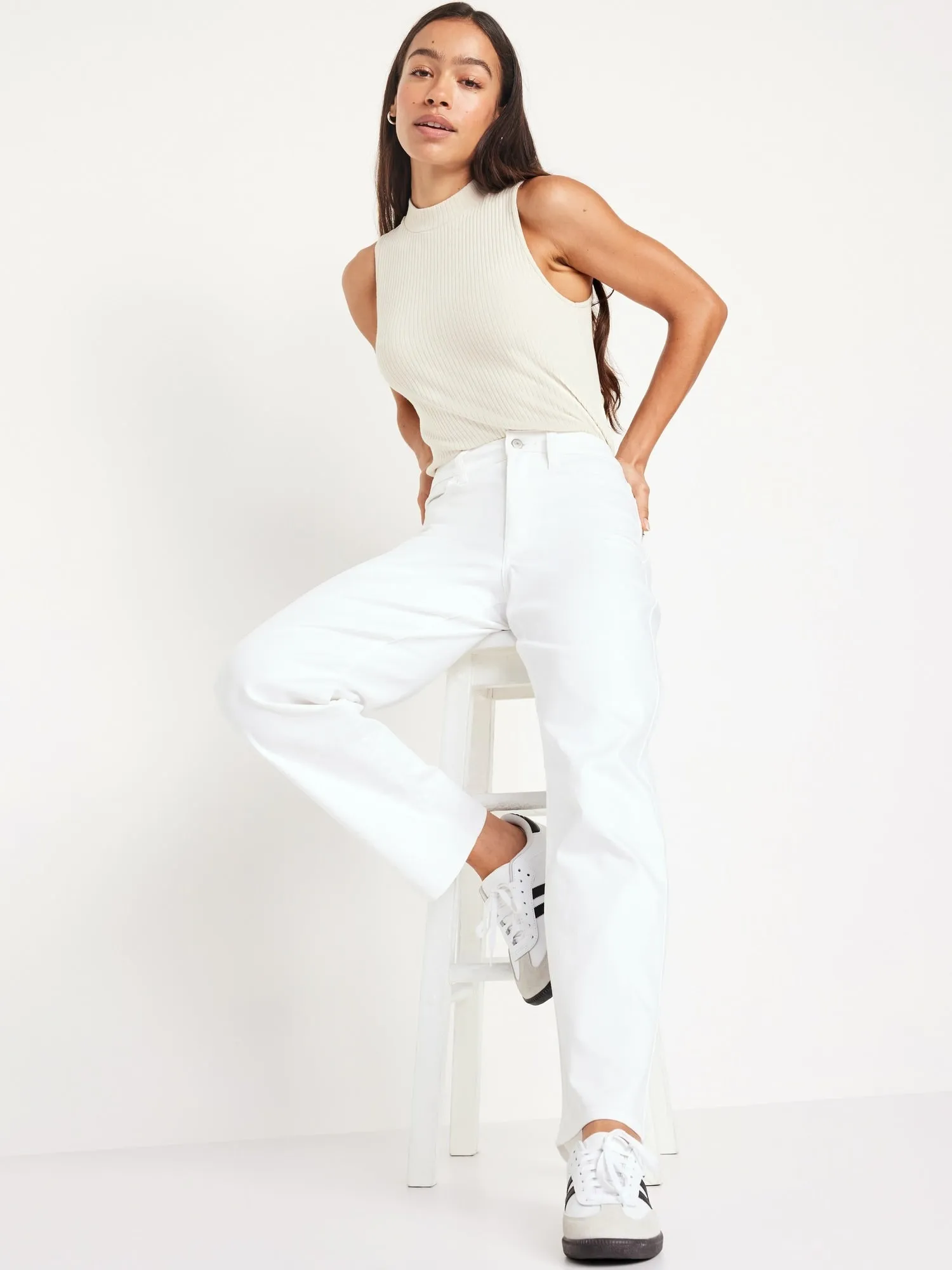 High-Waisted Wow Loose Jeans for Women