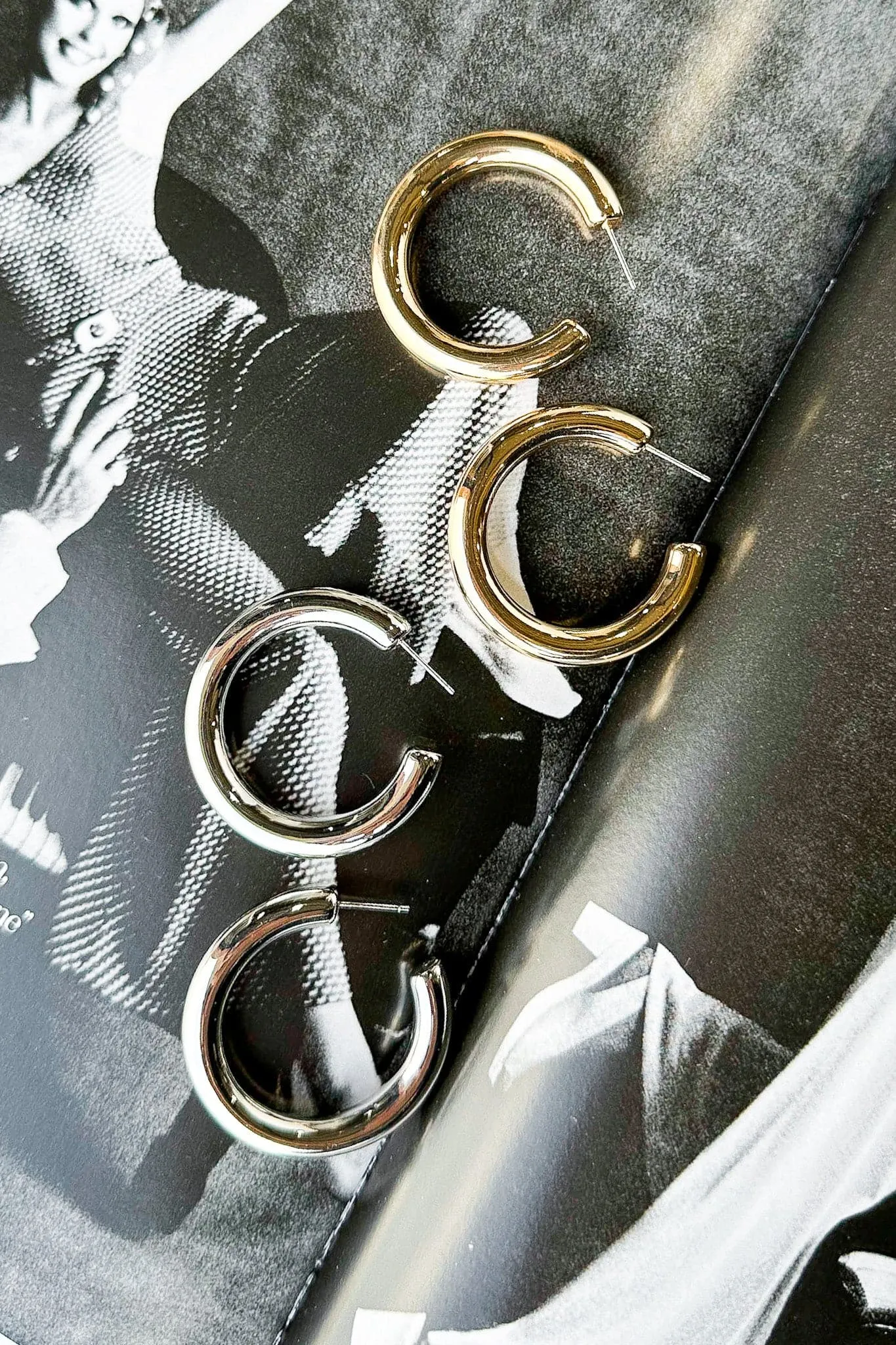 Iconic Entrance Chunky Hoop Earrings - BACK IN STOCK