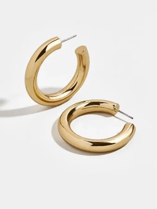 Iconic Entrance Chunky Hoop Earrings - BACK IN STOCK