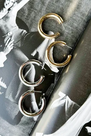Iconic Entrance Chunky Hoop Earrings - BACK IN STOCK