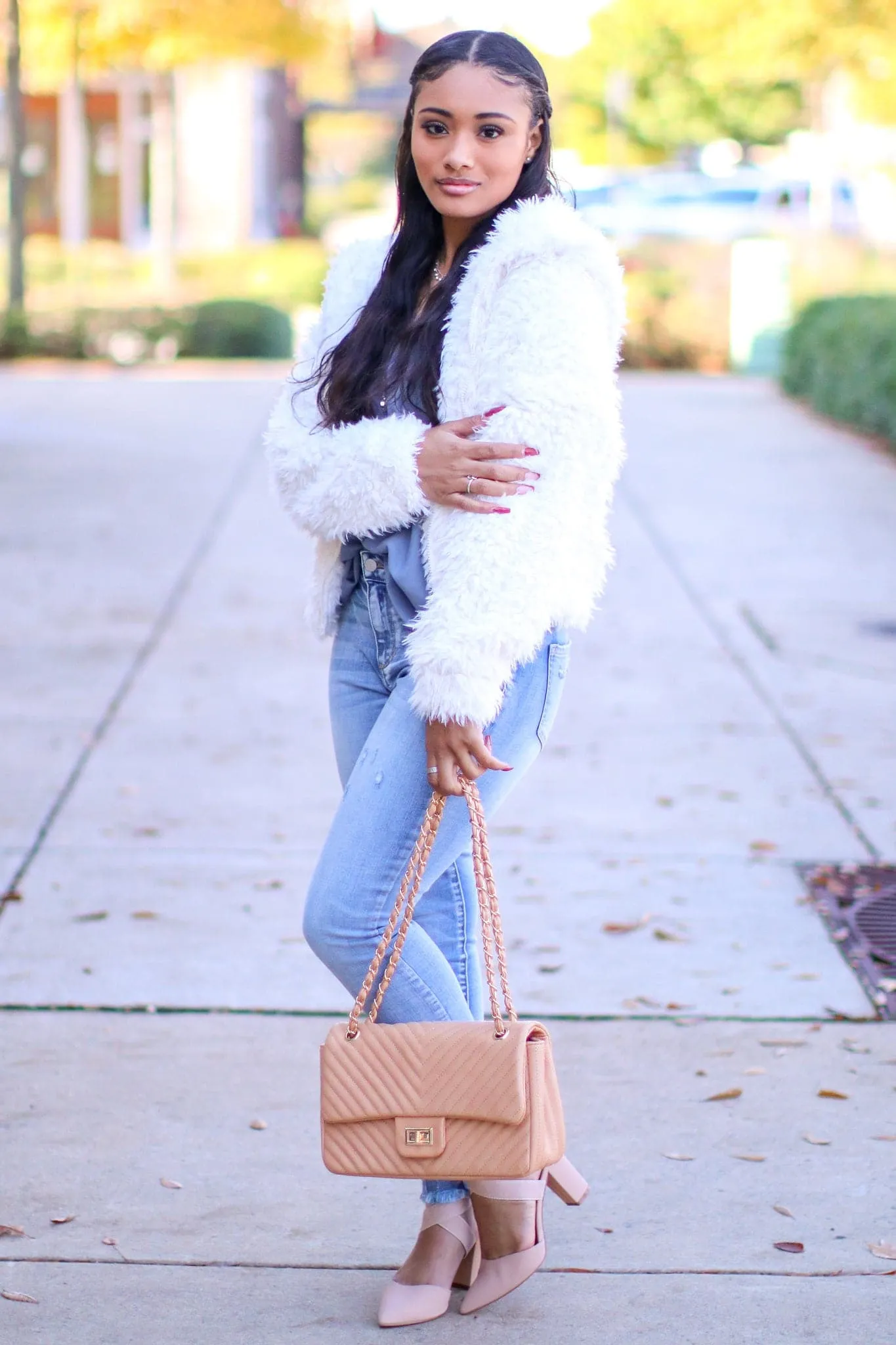 In Line with Style Quilted Flap Crossbody Bag - FINAL SALE
