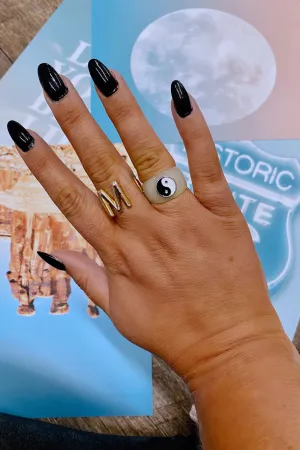 In the Balance Yin Yang Ring