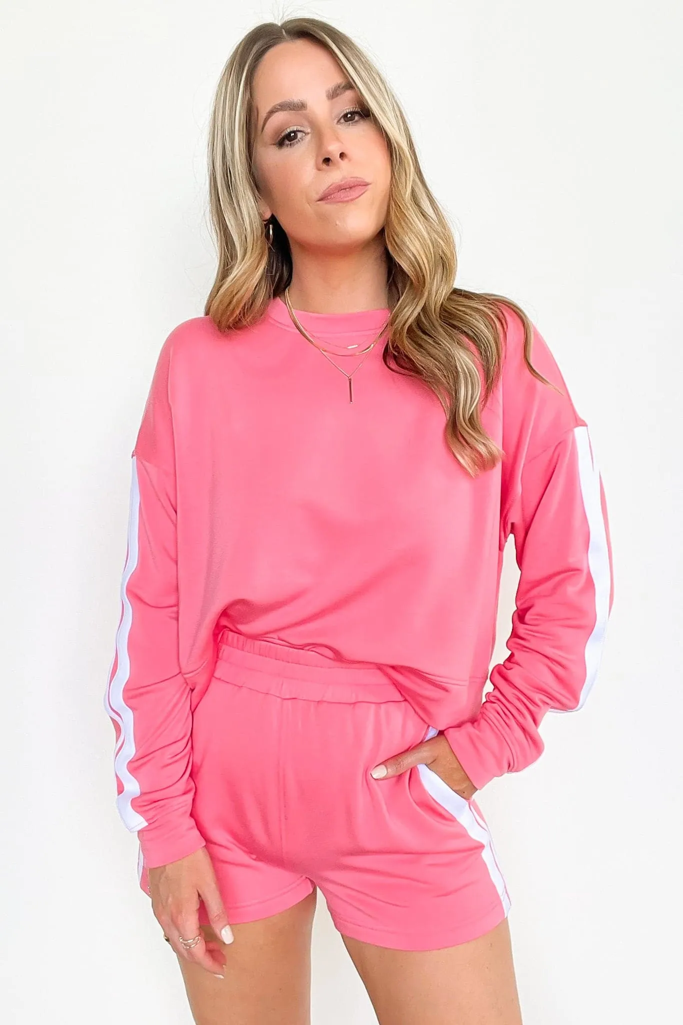 Instant Crush Side Striped Shorts - FINAL SALE